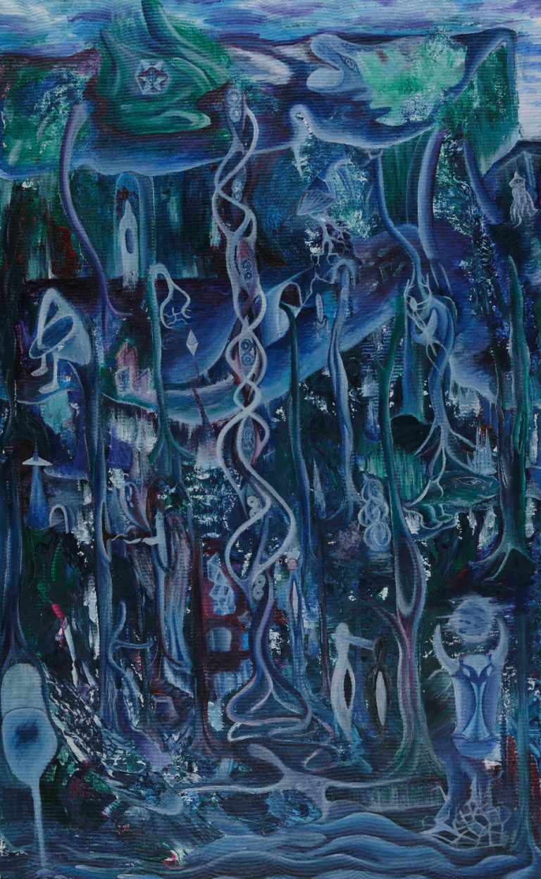 Pictură vizionară de Daniel Gaciu, lucrare selectată 2